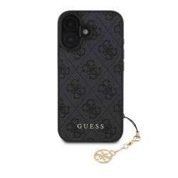 Калъф Guess GUHCP16SGF4GCK Charm Tone on Tone Pink за Apple iPhone 16 Калъф Guess GUHCP16SGF4GCK Charm Tone on Tone Pink за Apple iPhone 16