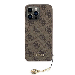 Калъф Guess GUHCP14LGF4GCW Charm Tone on Tone Brown за Apple iPhone 14 Pro Калъф Guess GUHCP14LGF4GCW Charm Tone on Tone Brown за Apple iPhone 14 Pro