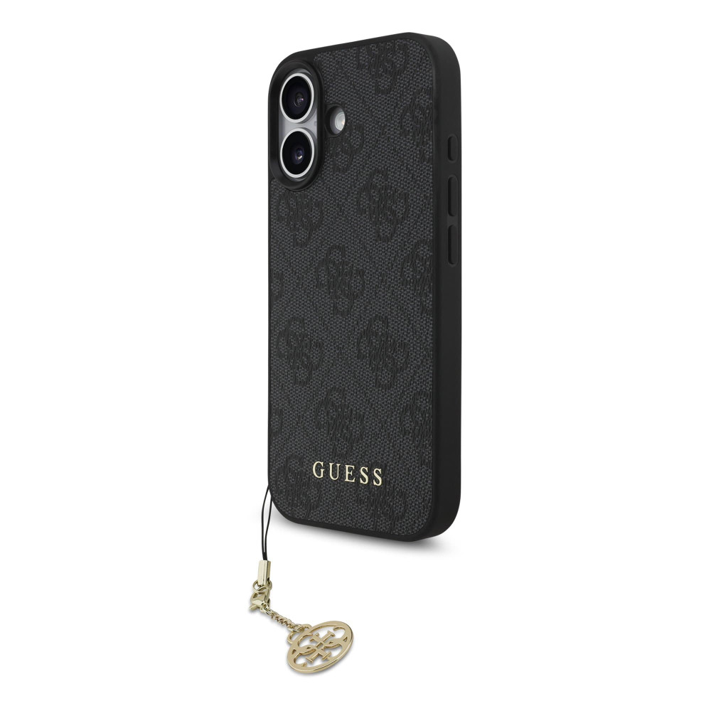 Калъф Guess GUHMP17SGF4GCK Charm Tone on Tone Grey за Apple iPhone 17 Калъф Guess GUHMP17SGF4GCK Charm Tone on Tone Grey за Apple iPhone 17