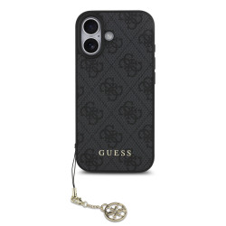 Калъф Guess GUHMP17SGF4GCK Charm Tone on Tone Grey за Apple iPhone 17 Калъф Guess GUHMP17SGF4GCK Charm Tone on Tone Grey за Apple iPhone 17