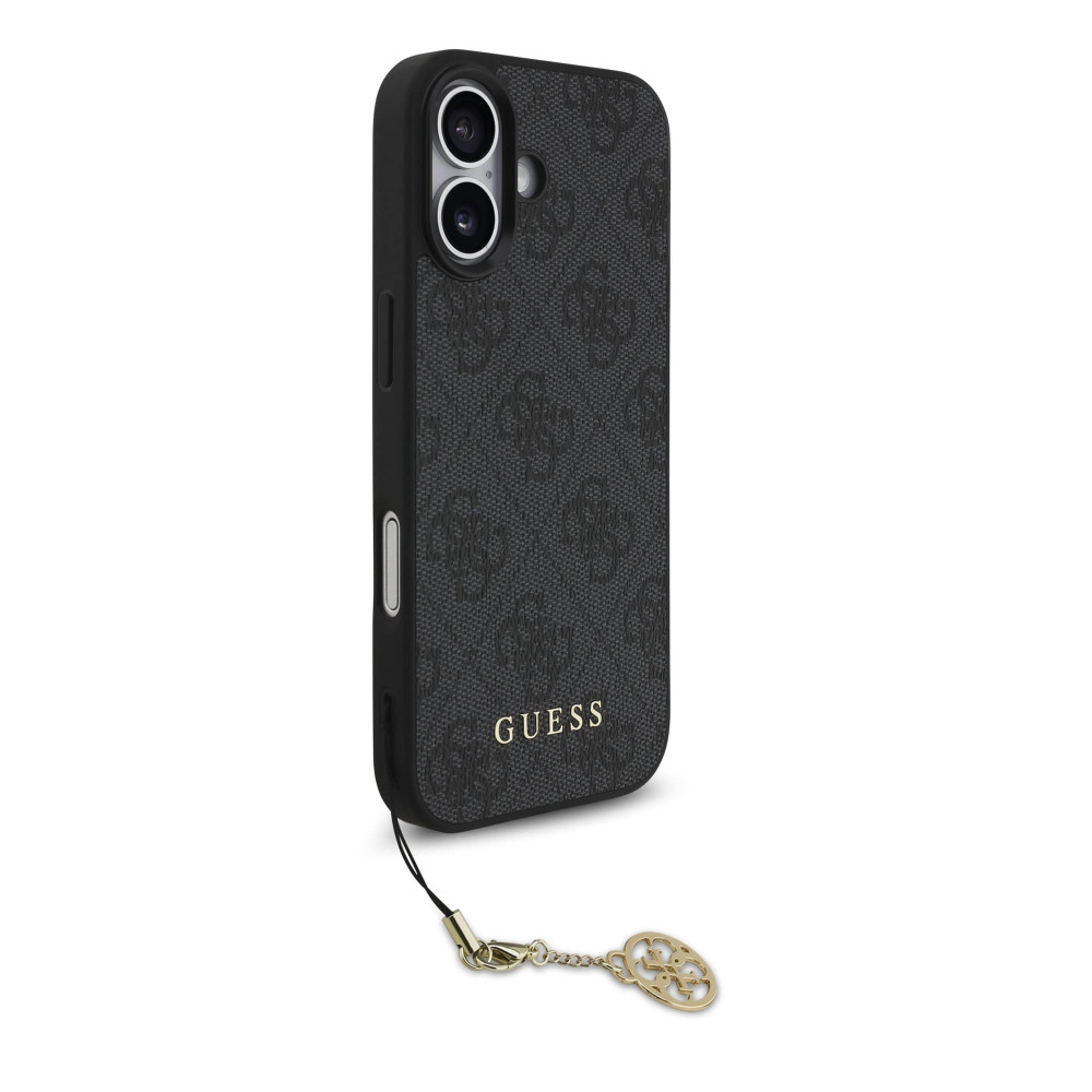 Калъф Guess GUHMP17SGF4GCK Charm Tone on Tone Grey за Apple iPhone 17 Калъф Guess GUHMP17SGF4GCK Charm Tone on Tone Grey за Apple iPhone 17