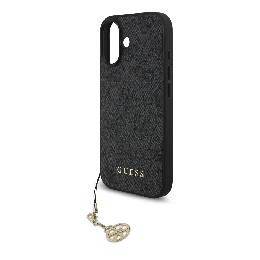 Калъф Guess GUHMP17SGF4GCK Charm Tone on Tone Grey за Apple iPhone 17 Калъф Guess GUHMP17SGF4GCK Charm Tone on Tone Grey за Apple iPhone 17