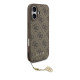 Калъф Guess GUHMP17SGF4GCW Charm Tone on Tone Brown за Apple iPhone 17 Калъф Guess GUHMP17SGF4GCW Charm Tone on Tone Brown за Apple iPhone 17