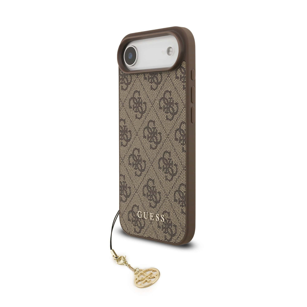 Калъф Guess GUHMP17MGF4GCW Charm Tone on Tone Brown за Apple iPhone 17 Air Калъф Guess GUHMP17MGF4GCW Charm Tone on Tone Brown за Apple iPhone 17 Air