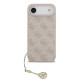 Калъф Guess GUHMP17MGF4GCP Charm Tone on Tone Pink за Apple iPhone 17 Air