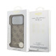 Калъф Guess GUHMP17LGF4GCW Charm Tone on Tone Brown за Apple iPhone 17 Pro Калъф Guess GUHMP17LGF4GCW Charm Tone on Tone Brown за Apple iPhone 17 Pro