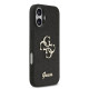 Калъф Guess PU Fixed Glitter 4G Metal Logo Black GUHCP17SHG4SGK за Apple iPhone 17 Калъф Guess PU Fixed Glitter 4G Metal Logo Black GUHCP17SHG4SGK за Apple iPhone 17