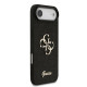 Калъф Guess PU Fixed Glitter 4G Metal Logo Black GUHCP17MHG4SGK за Apple iPhone 17 Air Калъф Guess PU Fixed Glitter 4G Metal Logo Black GUHCP17MHG4SGK за Apple iPhone 17 Air