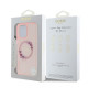 Калъф Guess IML Flowers Ring MagSafe Pink GUHMP16LHFWFCP за Apple iPhone 16 Pro Калъф Guess IML Flowers Ring MagSafe Pink GUHMP16LHFWFCP за Apple iPhone 16 Pro