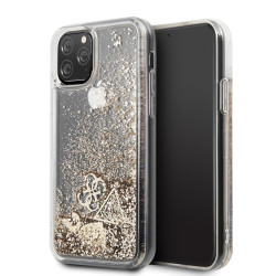 Калъф GUESS Glitter Hearts Gold GUHCN61GLHFLGO за Apple iPhone 11 Калъф GUESS Glitter Hearts Gold GUHCN61GLHFLGO за Apple iPhone 11