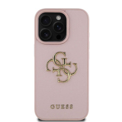 Калъф Guess PU Grained 4G Metal Logo GUHCP13MHG4SGP за Apple iPhone 13 Калъф Guess PU Grained 4G Metal Logo GUHCP13MHG4SGP за Apple iPhone 13