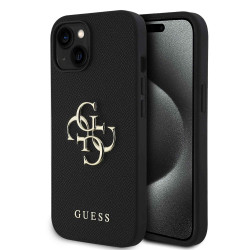 Калъф Guess PU Grained 4G Metal Logo GUHCP14SPGT4MBK за Apple iPhone 14 Калъф Guess PU Grained 4G Metal Logo GUHCP14SPGT4MBK за Apple iPhone 14