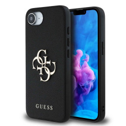 Калъф Guess PU Grained 4G Metal Logo GUHCPSE4PGT4MBK за Apple iPhone 16e Калъф Guess PU Grained 4G Metal Logo GUHCPSE4PGT4MBK за Apple iPhone 16e