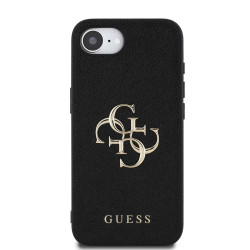 Калъф Guess PU Grained 4G Metal Logo GUHCPSE4PGT4MBK за Apple iPhone 16e Калъф Guess PU Grained 4G Metal Logo GUHCPSE4PGT4MBK за Apple iPhone 16e
