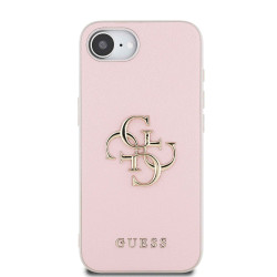 Калъф Guess PU Grained 4G Metal Logo GUHCPSE4PGT4MBP за Apple iPhone 16e Калъф Guess PU Grained 4G Metal Logo GUHCPSE4PGT4MBP за Apple iPhone 16e