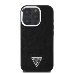 Калъф Guess PU Grained Triangle Logo GUHMP16XPGTSPSK за Apple iPhone 16 Pro Max Калъф Guess PU Grained Triangle Logo GUHMP16XPGTSPSK за Apple iPhone 16 Pro Max
