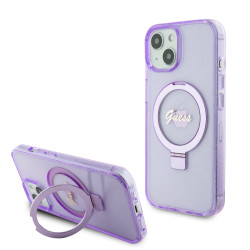 Калъф Guess - IML Ring Stand Glitter MagSafe GUHMP15SHRSGSU за Apple iPhone 15 Калъф Guess - IML Ring Stand Glitter MagSafe GUHMP15SHRSGSU за Apple iPhone 15