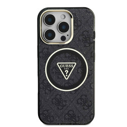 Калъф Guess IML 4G Glitter and Triangle Logo MagSafe GUHMP16XHG4PRTGK за Apple iPhone 16 Pro Max Калъф Guess IML 4G Glitter and Triangle Logo MagSafe GUHMP16XHG4PRTGK за Apple iPhone 16 Pro Max