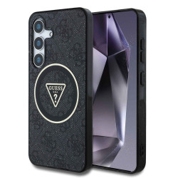 Калъф Guess IML 4G Glitter and Triangle Logo MagSafe GUHMS25MHG4PRTGK за Samsung Galaxy S25 Plus Калъф Guess IML 4G Glitter and Triangle Logo MagSafe GUHMS25MHG4PRTGK за Samsung Galaxy S25 Plus