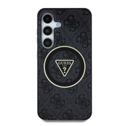 Калъф Guess IML 4G Glitter and Triangle Logo MagSafe GUHMS25MHG4PRTGK за Samsung Galaxy S25 Plus Калъф Guess IML 4G Glitter and Triangle Logo MagSafe GUHMS25MHG4PRTGK за Samsung Galaxy S25 Plus