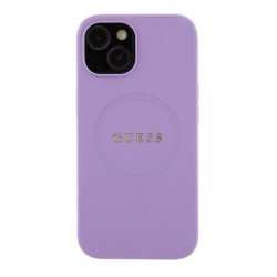 Калъф Guess Saffiano MagSafe GUHMP15SPSAHMCU за Apple iPhone 15 Калъф Guess Saffiano MagSafe GUHMP15SPSAHMCU за Apple iPhone 15
