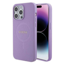 Калъф Guess Saffiano MagSafe GUHMP15LPSAHMCU за Apple iPhone 15 Pro Калъф Guess Saffiano MagSafe GUHMP15LPSAHMCU за Apple iPhone 15 Pro