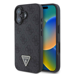 Калъф Guess 4G Strass Triangle Metal Logo GUHCP16SP4TDPK за Apple iPhone 16 Калъф Guess 4G Strass Triangle Metal Logo GUHCP16SP4TDPK за Apple iPhone 16
