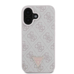 Калъф Guess 4G Strass Triangle Metal Logo GUHCP16SP4TDPP за Apple iPhone 16 Калъф Guess 4G Strass Triangle Metal Logo GUHCP16SP4TDPP за Apple iPhone 16