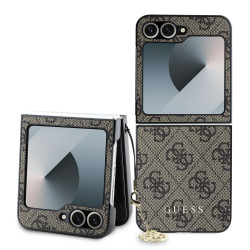 Калъф Guess 4G Charms Brown GUHCZF6GF4GBR за Samsung Galaxy Z Flip 6 Калъф Guess 4G Charms Brown GUHCZF6GF4GBR за Samsung Galaxy Z Flip 6