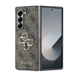 Калъф Guess GUHCZFD64GMGBR PU 4G Metal Logo Brown за Samsung Galaxy Z Fold 6 Калъф Guess GUHCZFD64GMGBR PU 4G Metal Logo Brown за Samsung Galaxy Z Fold 6
