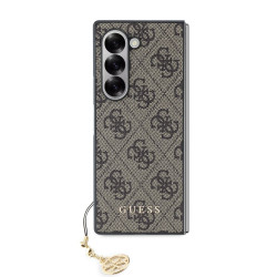Калъф Guess GUHCZFD6GF4GBR 4G Charms Brown за Samsung Galaxy Z Fold 6 Калъф Guess GUHCZFD6GF4GBR 4G Charms Brown за Samsung Galaxy Z Fold 6