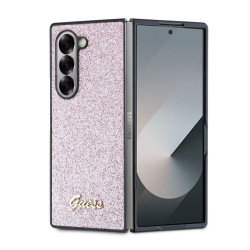 Калъф Guess GUHCZFD6HGGSHP PC/TPU Glitter Flakes Metal Logo Pink за Samsung Galaxy Z Fold 6 Калъф Guess GUHCZFD6HGGSHP PC/TPU Glitter Flakes Metal Logo Pink за Samsung Galaxy Z Fold 6