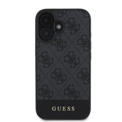 Калъф Guess PU 4G Stripe Grey GUHCP16SG4GLGR за Apple iPhone 16 Калъф Guess PU 4G Stripe Grey GUHCP16SG4GLGR за Apple iPhone 16