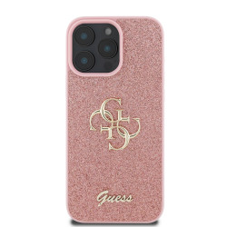 Калъф Guess PU Fixed Glitter 4G Metal Logo Pink GUHCP16XHG4SGP за Apple iPhone 16 Pro Max Калъф Guess PU Fixed Glitter 4G Metal Logo Pink GUHCP16XHG4SGP за Apple iPhone 16 Pro Max