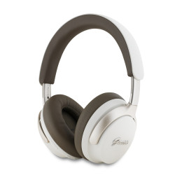 Bluetooth слушалки Guess U Leather Script Logo ANC/ENC - GUBHC22PSBCSMW, OVER-EAR Bluetooth слушалки Guess U Leather Script Logo ANC/ENC - GUBHC22PSBCSMW, OVER-EAR