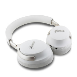 Bluetooth слушалки Guess U Leather Script Logo ANC/ENC - GUBHC22PSFCSME, OVER-EAR Bluetooth слушалки Guess U Leather Script Logo ANC/ENC - GUBHC22PSFCSME, OVER-EAR