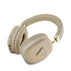 Bluetooth слушалки Guess Saffiano PU Leather Triangle Logo - GUBHK1SATSD, OVER-EAR Bluetooth слушалки Guess Saffiano PU Leather Triangle Logo - GUBHK1SATSD, OVER-EAR