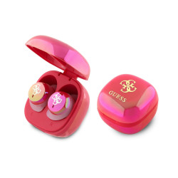 Слушалки GUESS 4G Logo Mini - (GUTWSJ144ESF), TWS, с Bluetooth Слушалки GUESS 4G Logo Mini - (GUTWSJ144ESF), TWS, с Bluetooth