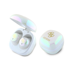 Слушалки GUESS 4G Logo Mini - (GUTWSJ144ESH), TWS, с Bluetooth Слушалки GUESS 4G Logo Mini - (GUTWSJ144ESH), TWS, с Bluetooth