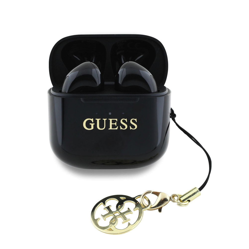 Слушалки GUESS Classic Logo Charm - (GUTWSXMCCLK), TWS, с Bluetooth Слушалки GUESS Classic Logo Charm - (GUTWSXMCCLK), TWS, с Bluetooth