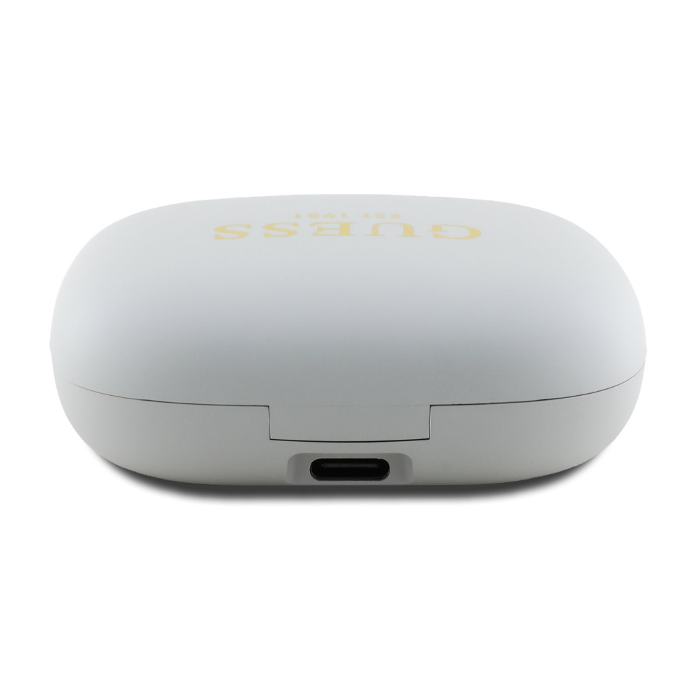 Слушалки GUESS Satin Classic Logo OWS - (GUTWSV18HOGEE) TWS, с Bluetooth Слушалки GUESS Satin Classic Logo OWS - (GUTWSV18HOGEE) TWS, с Bluetooth
