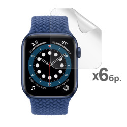 Хидрогел протектор за смарт часовник Apple iWatch Series 6 40мм - 6 броя Хидрогел протектор за смарт часовник Apple iWatch Series 6 40мм - 6 броя