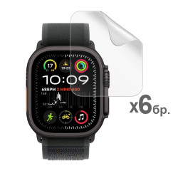 Хидрогел протектор за смарт часовник Apple iWatch Ultra 2 49мм - 6 броя Хидрогел протектор за смарт часовник Apple iWatch Ultra 2 49мм - 6 броя