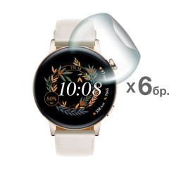 Хидрогел протектор за смарт часовник Huawei Watch GT3 42мм - 6 броя Хидрогел протектор за смарт часовник Huawei Watch GT3 42мм - 6 броя