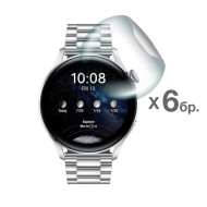 Хидрогел протектор за смарт часовник Huawei Watch 3 46мм - 6 броя Хидрогел протектор за смарт часовник Huawei Watch 3 46мм - 6 броя