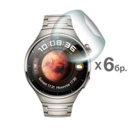 Хидрогел протектор за смарт часовник Huawei Watch 4 Pro 48мм - 6 броя Хидрогел протектор за смарт часовник Huawei Watch 4 Pro 48мм - 6 броя