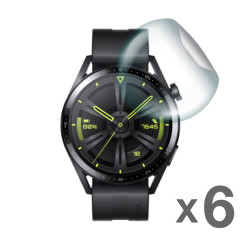 Хидрогел протектор за смарт часовник Huawei Watch GT3 46мм - 6 броя Хидрогел протектор за смарт часовник Huawei Watch GT3 46мм - 6 броя