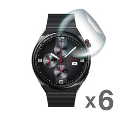 Хидрогел протектор за смарт часовник Huawei Watch GT3 Porsche Design 46мм - 6 броя Хидрогел протектор за смарт часовник Huawei Watch GT3 Porsche Design 46мм - 6 броя