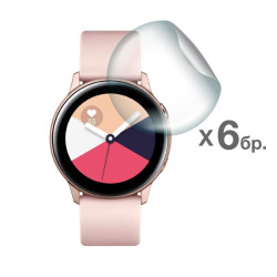 Хидрогел протектор за смарт часовник Samsung Galaxy Watch Active 40мм - 6 броя Хидрогел протектор за смарт часовник Samsung Galaxy Watch Active 40мм - 6 броя