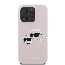 Калъф Karl Lagerfeld Liquid Silicone Double Heads MagSafe KLHMP16LSKCHPPLP за Apple iPhone 16 Pro Калъф Karl Lagerfeld Liquid Silicone Double Heads MagSafe KLHMP16LSKCHPPLP за Apple iPhone 16 Pro
